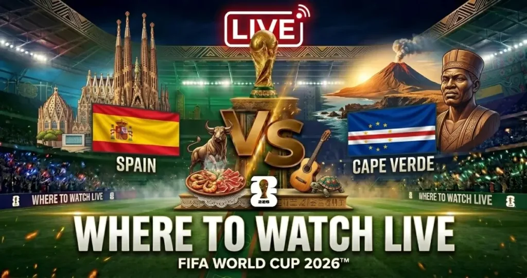 Spain vs Cape Verde World Cup 2026