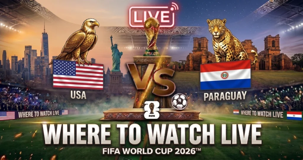 USA vs Paraguay World Cup 2026