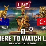Australia vs Türkiye World Cup 2026