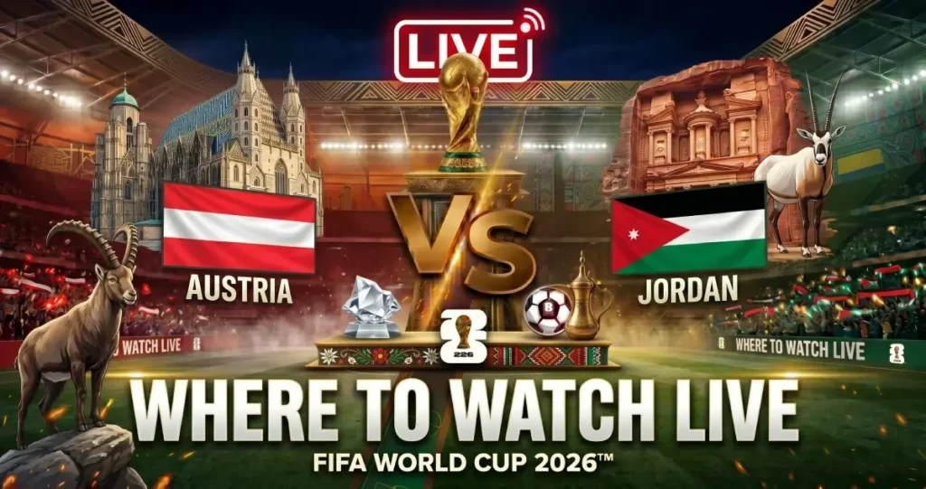 Austria vs Jordan World Cup 2026