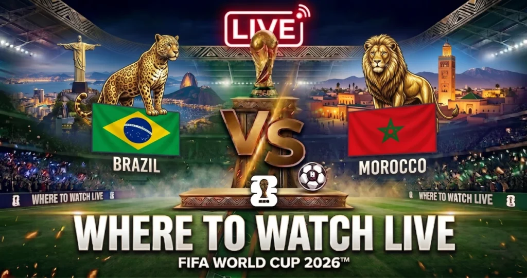 Brazil vs Morocco World Cup 2026