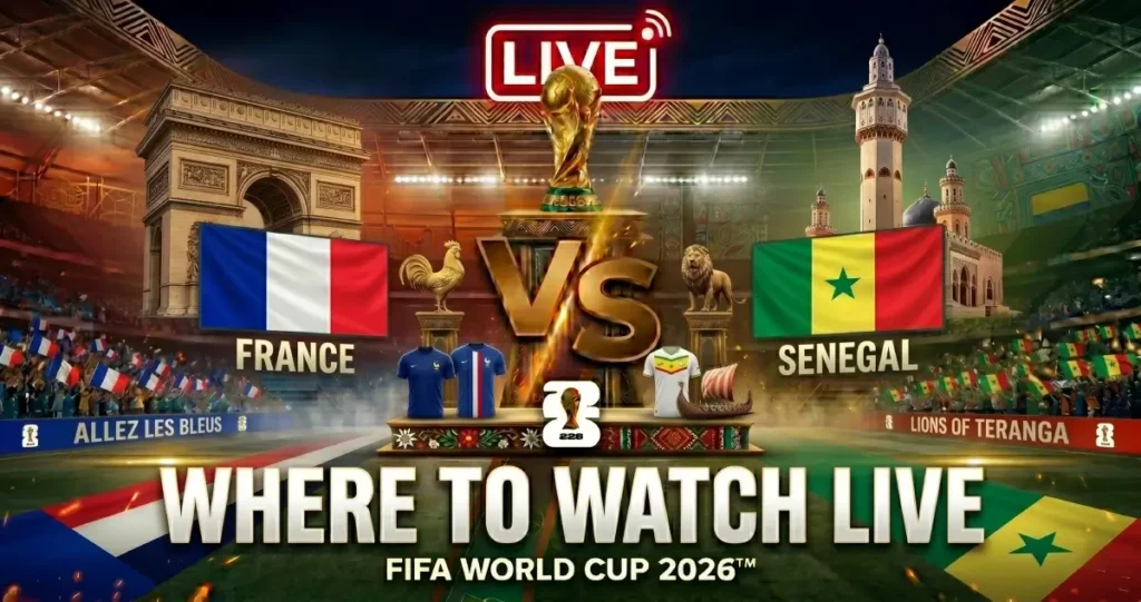 France vs Senegal World Cup 2026
