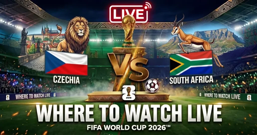 Czechia vs South Africa World Cup 2026