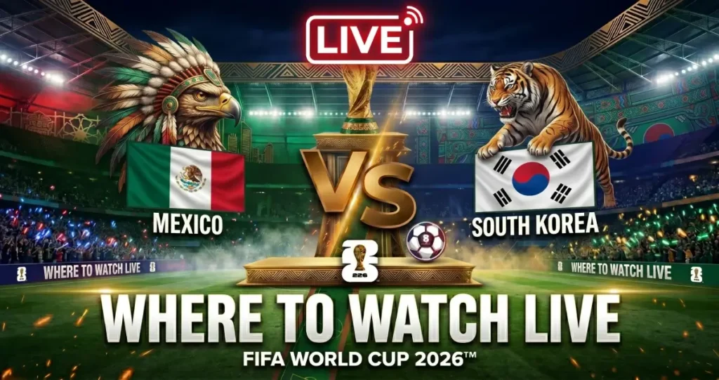 Mexico vs South Korea World Cup 2026