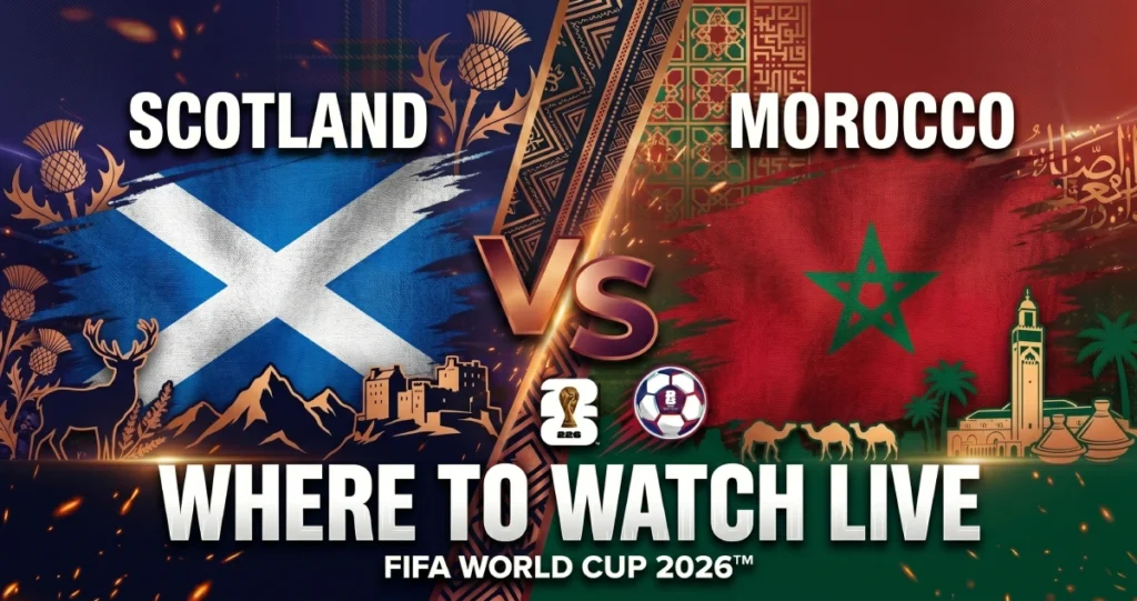 Scotland vs Morocco World Cup 2026