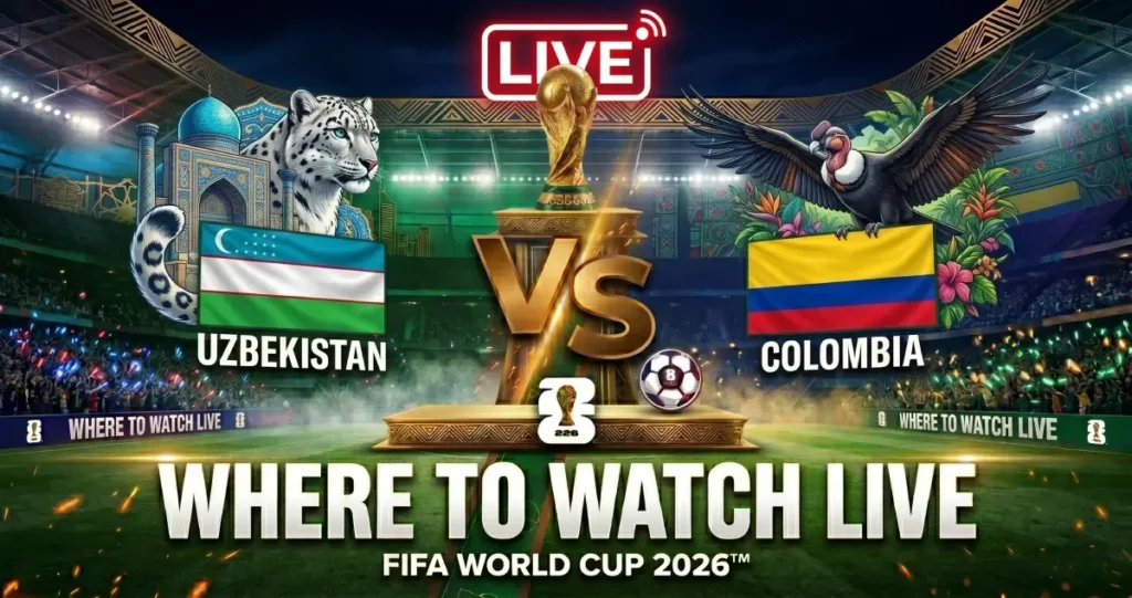 Uzbekistan vs Colombia World Cup 2026
