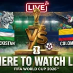 Uzbekistan vs Colombia World Cup 2026