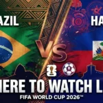 Brazil vs Haiti World Cup 2026