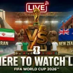 Iran vs New Zealand World Cup 2026