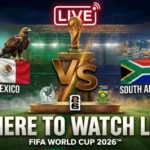 Mexico vs South Africa World Cup 2026