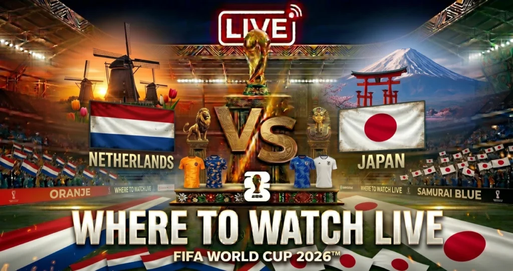 Netherlands vs Japan World Cup 2026