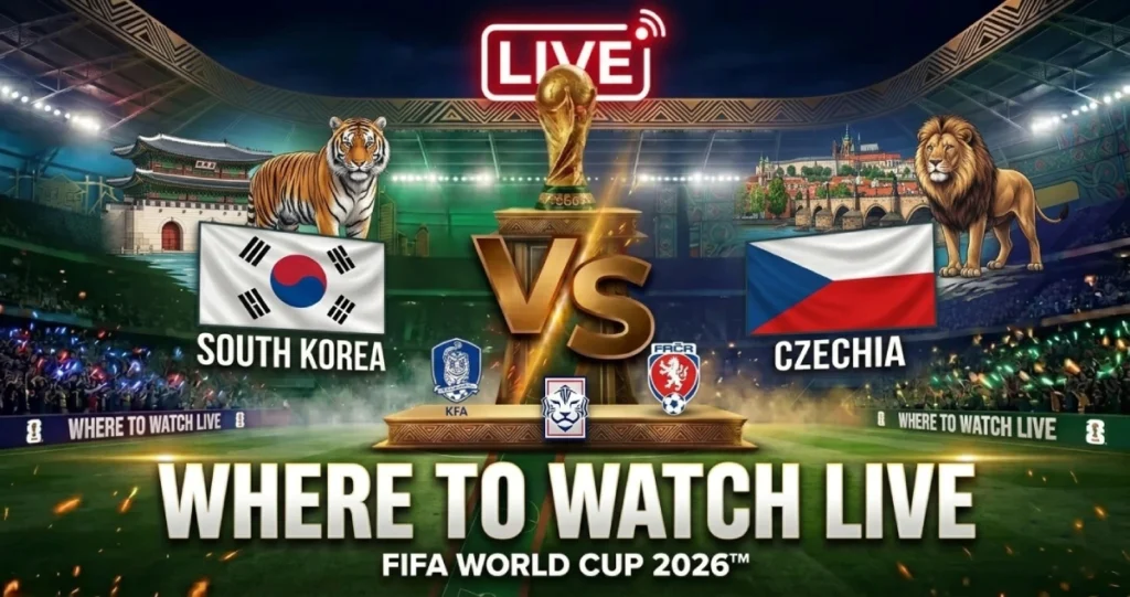 South Korea vs Czechia World Cup 2026