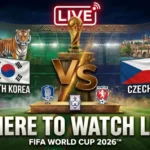 South Korea vs Czechia World Cup 2026