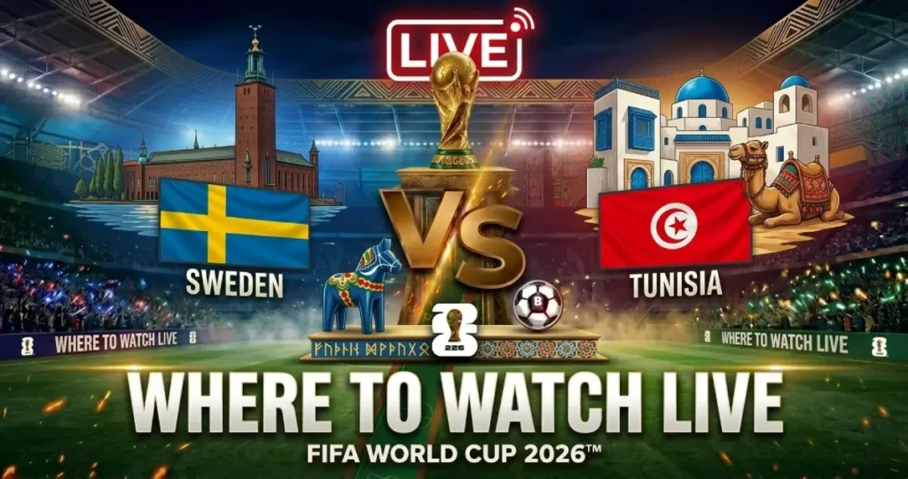 Sweden vs Tunisia World Cup 2026