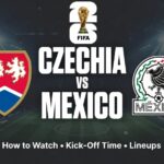 Czechia vs Mexico: How to Watch, Kick-Off Time & Lineups