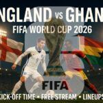England vs Ghana