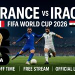 France vs Iraq wc 2026