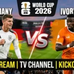 Germany vs Ivory Coast Free Stream