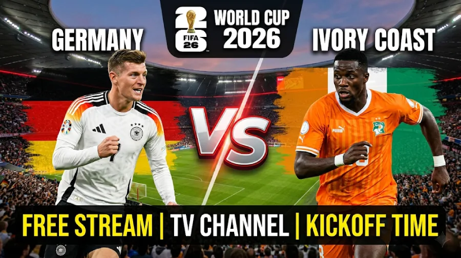 Germany vs Ivory Coast Free Stream