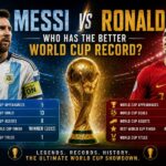 Messi vs Ronaldo in world cup