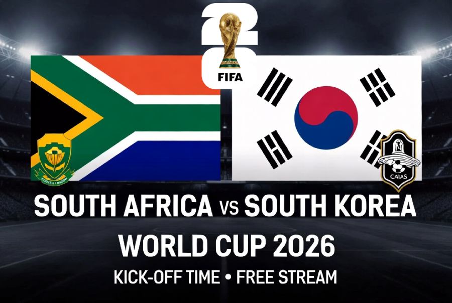 South Africa vs South Korea Live: Kick-Off Time & Free Stream 2026